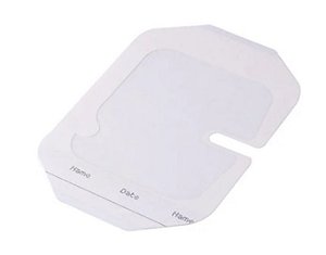 Curativo Filme Transparente Com Fenestra Estéril 06cm X 07cm Vital Derme