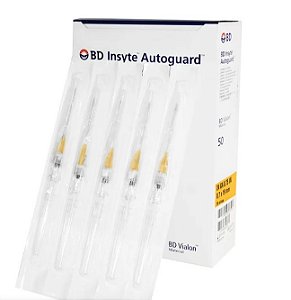 Cateter Insyte Autoguard 20G X 1.0N BD C/50 Unidades