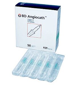 Cateter Periférico Angiocath 22G X 1.00" BD C/200 Unidades