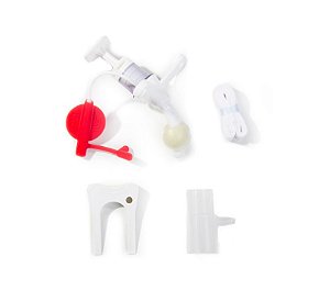 Cânula De Traqueostomia Bivona Em Silicone Pediátrica Com Balão 4.5mm Ref 85P045
