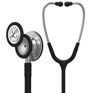 Estetoscópio Littmann Classic III Preto com Inox Escovado 3M