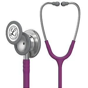 Estetoscópio Littmann Classic III Roxo com Inox Escovado 3M