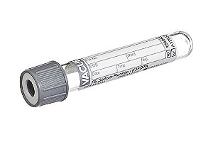 Tubo A Vacuo Cinza Glicose e Lactato K3 4,0ml C/50 Vacuette Greiner
