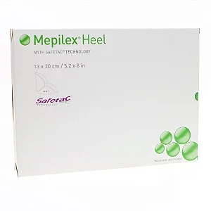 Curativo Mepilex Heel Calcanhar 13x20cm Molnlycke