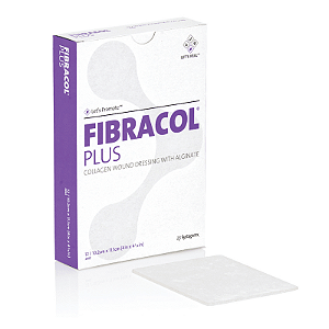 Curativo Cobertura de Colágeno Fibracol Plus 5,1 x 5,1cm Systagenix