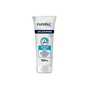 Gel de Limpeza Feridas PHMB EDTA 100ml Curatec