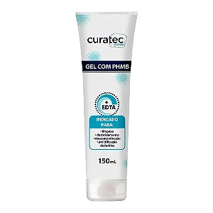 Gel de Limpeza Feridas PHMB EDTA 150ml Curatec