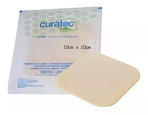 Curativo Hidrocolóide 10cmx10cm Curatec