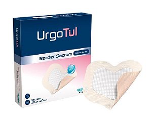 Curativo Urgo Tul Absorb Border 20x20cm Sacrum Unidade Urgo Medical