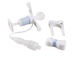 Cânula De Traqueostomia Bivona Em Silicone  Pediátrica TTS Com Balão 5.0mm