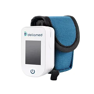 Oxímetro Digital Led de Dedo Portátil de Alta Precisão Dellamed