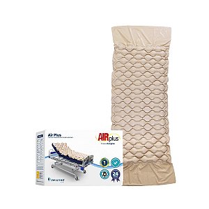 Colchão Pneumático para Tratamento de Escaras até 135 Kg Air Plus 127V Dellamed