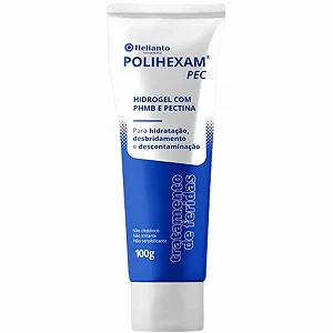 Curativo Hidrogel PHMB e Pectina Polihexam 100g Unidade Helianto