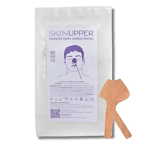 Fixador Sonda Nasal Adulto Bege C/5 Unidades Skinupper