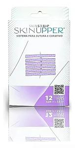 Curativo Skin-Strip Ponto Falso C/12 Tiras Skinupper