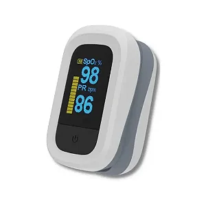 Oxímetro de Dedo Portátil Modelo YK82 + Case de Silicone Vital Gold