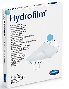 Curativo Hydrofilm Filme Trasparente 6cm x 7cm Unidade Hartmann