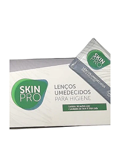 Caixa de Lenços Umedecidos Skin Pro 50 Sachês C/2 Unidades - Hartmann