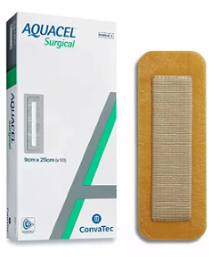 Curativo Aquacel® Ag Surgical 09x25cm Unidade Convatec