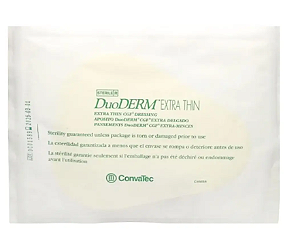 Curativo Hidrocoloide DuoDerm Extra Fino 15cm X 18cm Triangular Unidade - Convatec