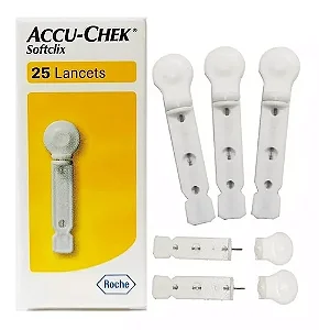 Lancetas Accu-Check SoftClix C/25 Roche
