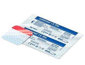 Curativo Leukomed® I.V Film 4,5cm x 4,5cm Unidade Leukoplast®