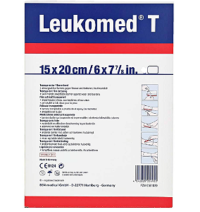 Curativo Filme Transparente Leukomed® T 15cm x 20cm Unidade Leukoplast®