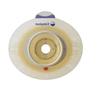 Placa de Colostomia SenSura Xpro Convex Light Base 40mm Recortável 15-23mm - C/5 Coloplast
