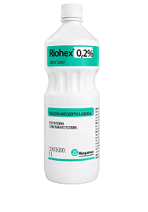 Clorexidina Riohex 0,2% Solução Aquosa 1L Rioquimica