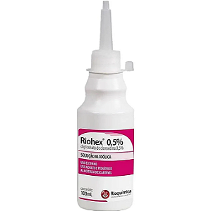 Clorexidina Riohex 0,5% Solução Alcoólica 100ml Rioquimica