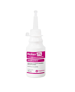 Clorexidina Riohex 2% Solução Alcoolica 100ml Rioquimica