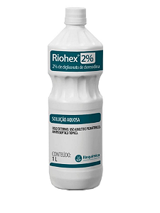 Riohex Clorexidina 2% Solução Aquosa 1L Rioquímica