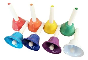 Conjunto 8 Sinos Musicais Afinados