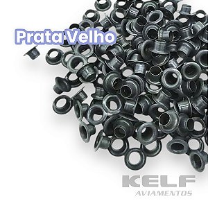 Ilhós 54 Fixar Fivela - Cor Prata Velha 1.000un P10B