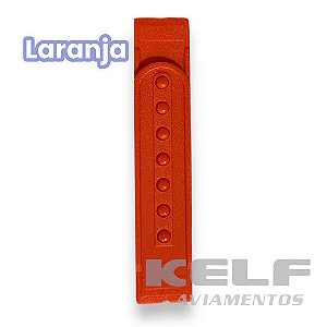 Regulador Plástico para boné 1 pino  - Laranja