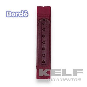 Regulador Plástico para boné 1 pino  - Bordô