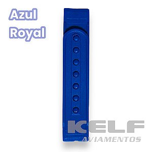 Regulador Plástico para boné 1 pino  - Azul Royal