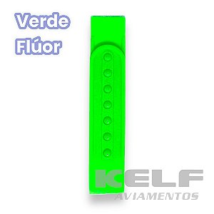 Regulador Plástico para boné 1 pino  - Verde Flúor