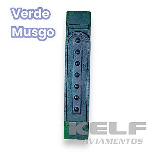 Regulador Plástico para boné 1 pino  - Verde Musgo