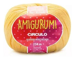 Amigurumi - 256m Cor 1317 Amarelo D.3