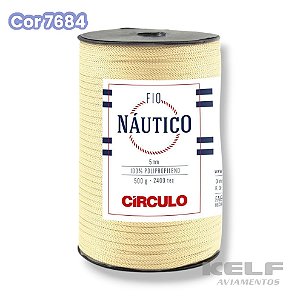 Fio Náutico 5mm - Cor Porcelana 7684