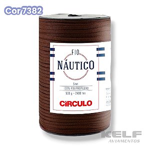 Fio Náutico 5mm - Cor Chocolate 7382