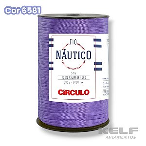 Fio Náutico 5mm - Cor Lilás 6581