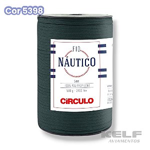 Fio Náutico 5mm - Cor Musgo 5398