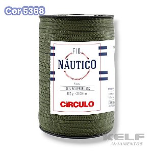 Fio Náutico 5mm - Cor Militar 5368