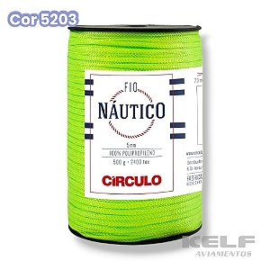 Fio Náutico 5mm - Cor Greenery 5203