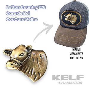 Botton Country E76 Cara de Boi