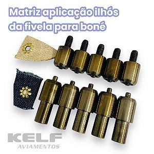 Matriz para ilhós 54 (fixar fivela) P06C - Margarida 1un