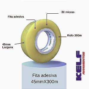 Fita Adesiva 45mmx300m P06C / rolo