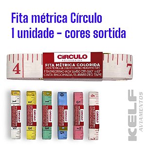 Fita Métrica Cores Variadas - 1 un